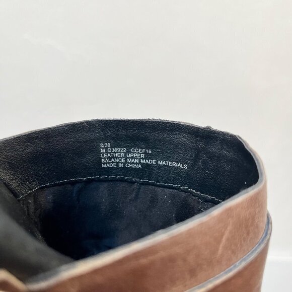 Korks by Kork ease Brown Leather Clog Mules Studded Slip On Shoes studded Size 8 - Picture 12 of 12